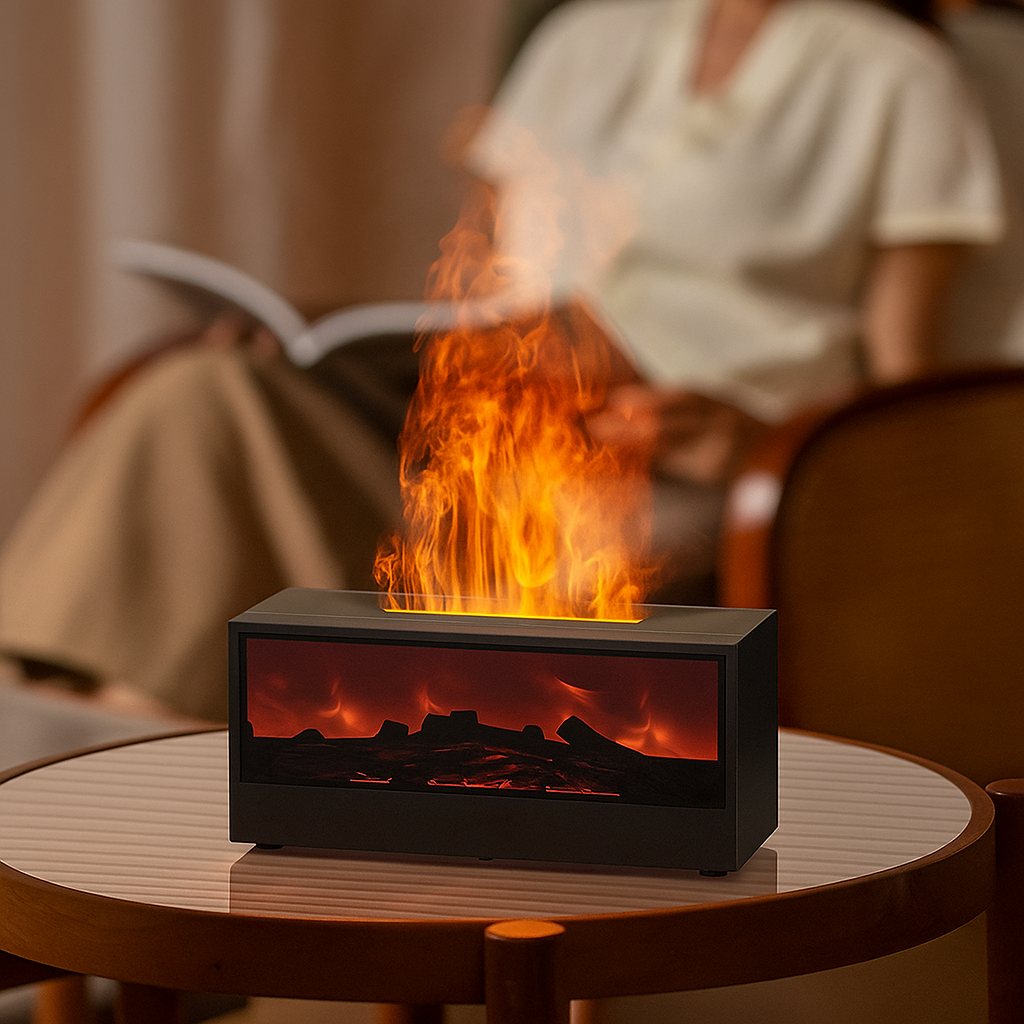 150ml Simulated Fireplace Aroma Diffuser